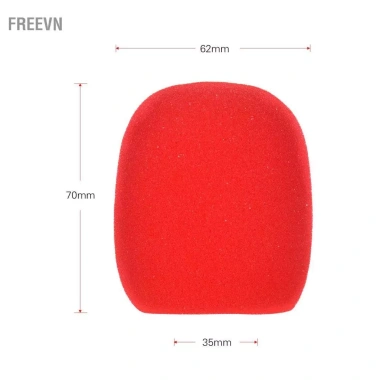 Freevn Fangzi 5 Micro Cầm Tay Kính Chắn Gió, Vỏ Xốp, Tương Thích Bóng Tiêu Chuẩn cho KTV Karaoke DJ Giá Ưu Đãi 85.800₫ 4