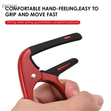 Freevn Fangzi Capo Hợp Kim Kẽm - Đổi Âm Guitar, Ukulele, Mandolin + Pick, Giá 174.900₫