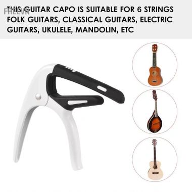 Freevn Fangzi Capo Hợp Kim Kẽm - Đổi Âm Guitar, Ukulele, Mandolin + Pick, Giá 174.900₫