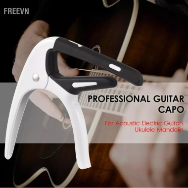 Freevn Fangzi Capo Hợp Kim Kẽm - Đổi Âm Guitar, Ukulele, Mandolin + Pick, Giá 174.900₫ 7 Freevn Fangzi Capo Hợp Kim Kẽm - Đổi Âm Guitar, Ukulele, Mandolin + Pick, Giá 174.900₫ 7