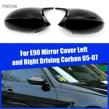 Freevn Fangzi Mặt Gương Nắp Đen Bóng 1 Cặp Thay Thế M3 cho E90‑E93 - 872.300₫