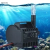 Freevn Máy Bơm Nước Chìm ACAGALA 12V 330L/H - Đài Phun Nhỏ, Nâng 6.5ft, Dây 1.6ft, Đế Hút Di Động Bể Cá