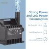 Freevn Máy Bơm Nước Chìm ACAGALA 12V 330L/H - Đài Phun Nhỏ, Nâng 6.5ft, Dây 1.6ft, Đế Hút Di Động Bể Cá 5
