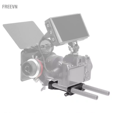 Freevn Tấm Đế Camera đa năng 15mm Ray và Kẹp Tod hợp kim nhôm, cổng giàn khoan DSLR, giá ưu đãi 812.900 VND 4 Freevn Tấm Đế Camera đa năng 15mm Ray và Kẹp Tod hợp kim nhôm, cổng giàn khoan DSLR, giá ưu đãi 812.900 VND 4