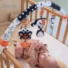 Freevn TUMAMA Baby Plush Arch Đồ chơi giác quan treo cho xe đẩy, ghế ô tô, tháo rời, hỗ trợ phát triển trí não 0 tháng 8