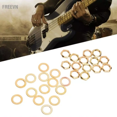 Freevn Vòng đệm kim loại G3/8 Nuts cho Guitar điện và Bass - Giá 147.400 VND
