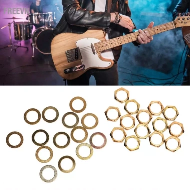 Freevn Vòng đệm kim loại G3/8 Nuts cho Guitar điện và Bass - Giá 147.400 VND