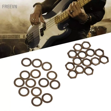 Freevn Vòng đệm kim loại G3/8 Nuts cho Guitar điện và Bass - Giá 147.400 VND