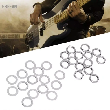 Freevn Vòng đệm kim loại G3/8 Nuts cho Guitar điện và Bass - Giá 147.400 VND