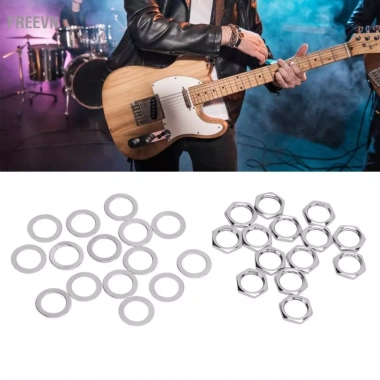 Freevn Vòng đệm kim loại G3/8 Nuts cho Guitar điện và Bass - Giá 147.400 VND