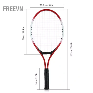 Freevn Vợt Tennis Fangzi 2 Dây, Bóng & Túi Đựng - Giá ưu đãi 426.600đ
