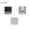 Freevn XIX 0-400 - Bộ điều khiển nhiệt độ thông minh, hiển thị kỹ thuật số, rơle SSR, đa chức năng công nghiệp 6