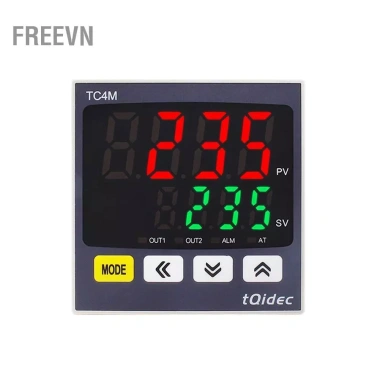 Freevn XIX 0-400 - Bộ điều khiển nhiệt độ thông minh, hiển thị kỹ thuật số, rơle SSR, đa chức năng công nghiệp
