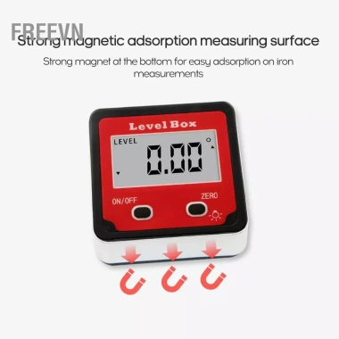 Freevn XIXIAN Protractor Inclinometer - Máy đo góc từ tính cho mộc, xây dựng, ô tô - 557.700₫