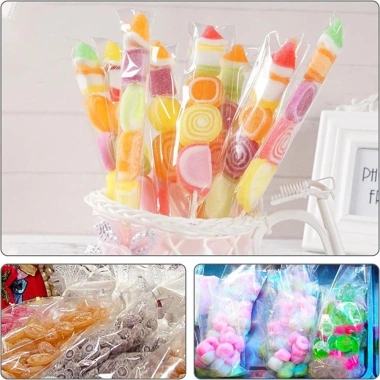 Fudeshe 100 Túi Nhựa Dài Đựng Kẹo, Bánh Quy, Lollipop – Cellophane Cho Đám Cưới và Sinh Nhật Giá 60.720₫ 4 Fudeshe 100 Túi Nhựa Dài Đựng Kẹo, Bánh Quy, Lollipop – Cellophane Cho Đám Cưới và Sinh Nhật Giá 60.720₫ 4