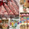 Fudeshe 100 Túi Nhựa Dài Đựng Kẹo, Bánh Quy, Lollipop – Cellophane Cho Đám Cưới và Sinh Nhật Giá 60.720₫ 5
