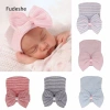 Fudeshe Mũ Bệnh Viện Sơ Sinh Dễ Thương Bé Gái - Sọc Mũ Beanie Giá Ưu Đãi 49.248đ