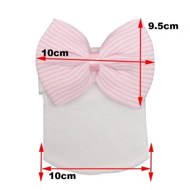 Fudeshe Mũ Bệnh Viện Sơ Sinh Dễ Thương Bé Gái - Sọc Mũ Beanie Giá Ưu Đãi 49.248đ 3