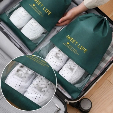 Fudeshe Túi Đựng Giày Dây Rút Trong Suốt Chống Bụi & Ẩm, Bền Bỉ Cho Du Lịch - Giá 34.776₫ 4 Fudeshe Túi Đựng Giày Dây Rút Trong Suốt Chống Bụi & Ẩm, Bền Bỉ Cho Du Lịch - Giá 34.776₫ 4