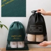 Fudeshe Túi Đựng Giày Dây Rút Trong Suốt Chống Bụi & Ẩm, Bền Bỉ Cho Du Lịch - Giá 34.776₫ 8