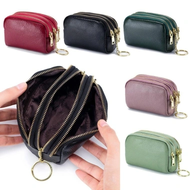 Fudeshe Ví Nữ Da Thật Chính Hãng - Túi Đựng Tiền Nhỏ Khóa Thẻ Đồng Xu, Thời Trang, Giá Giảm 108.324 VND 4 Fudeshe Ví Nữ Da Thật Chính Hãng - Túi Đựng Tiền Nhỏ Khóa Thẻ Đồng Xu, Thời Trang, Giá Giảm 108.324 VND 4