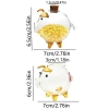 FUHUIOT Hộp Tiết Kiệm Tiền Xu Nhẹ Hoạt Hình Đậu Vàng Đa Năng – Thủ Công Dễ Thương Trang Trí Nội Thất, Giá 88.000₫ 2