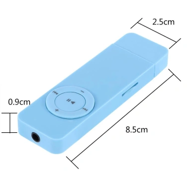 FUHUIOT Máy nghe nhạc FM 32GB USB 2.0 thẻ TF MP3 học tiếng Anh Giá 82.830đ