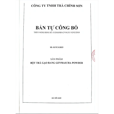 Fuji Genmaicha Powder CHINHSON 50g/100g – Bột Trà Gạo Rang, Công Nghệ Nhật, Giá 75.000đ