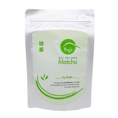 Fuji Matcha CHINHSON 100g/500g - Bột Trà Xanh Chất, Cho Đồ Uống & Làm Bánh, 180.000 VND