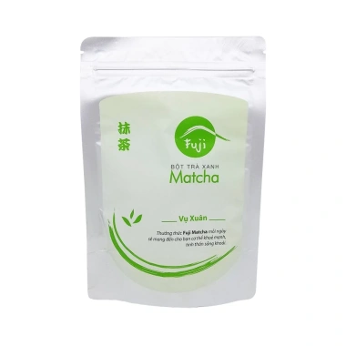 Fuji Matcha Xuân CHINHSON 50g/100g Bột Trà Xanh Nguyên Chất Pha Đồ Uống Làm Bánh 100k 2 Fuji Matcha Xuân CHINHSON 50g/100g Bột Trà Xanh Nguyên Chất Pha Đồ Uống Làm Bánh 100k 2