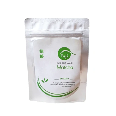 Fuji Matcha Xuân CHINHSON 50g/100g Bột Trà Xanh Nguyên Chất Pha Đồ Uống Làm Bánh 100k