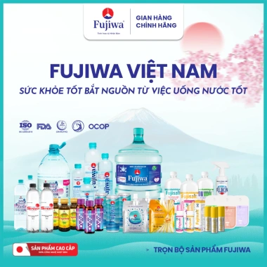 Fujiwa Nước Ion Kiềm 450ml Cân bằng pH tự nhiên, bù khoáng, thanh lọc, giá giảm 118.800₫ 6