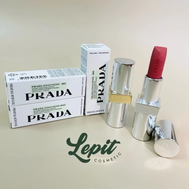 Full Box Son Thỏi Prada Monochrome Soft Matte + Hyper Matte - Dưỡng ẩm, Giá 1.030.000₫