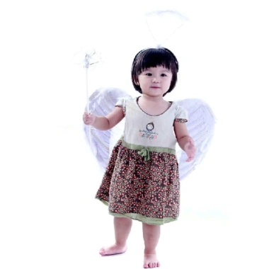 Full Set Cosplay Cánh Thiên Thần Trắng - Nhiều Màu, Dùng Cho Bé & Người Lớn, 40K 3