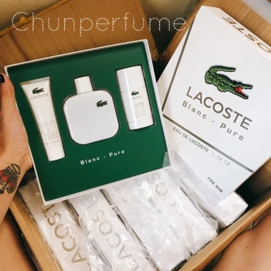 Full Set Nước Hoa Lacoste Chính Hãng Giá 1,7 Triệu, Hương Lâu Trôi, 3 Lọ