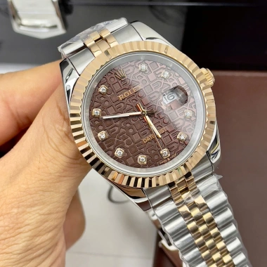 Fullbox Đồng Hồ Cơ Nam 38/41mm Rolex Dayjust Máy Cơ Nhật Bảo Hành 2 Năm 2.5 Tr 8