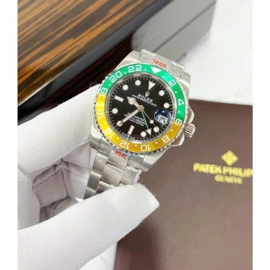 Fullbox Đồng Hồ Cơ Nam 40mm Rolex GMT Master II Bảo Hành 24 Tháng Giá 2.560.000 VND 3
