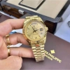 Fullbox Đồng Hồ Nam Rolex Daydate 41mm Cơ Nhật Viền Khía Dây Thép Không Gỉ 2.592.845 VND