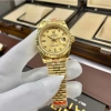 Fullbox Đồng Hồ Nam Rolex Daydate 41mm Cơ Nhật Viền Khía Dây Thép Không Gỉ 2.592.845 VND 5