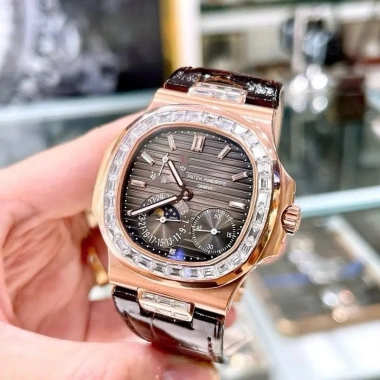 Fullbox Đồng hồ Patekphilip 5.724 máy cơ Thuỵ Sỹ Cao cấp Cal240s - Bảo hành 5 năm - Giá chỉ 22 triệu 5