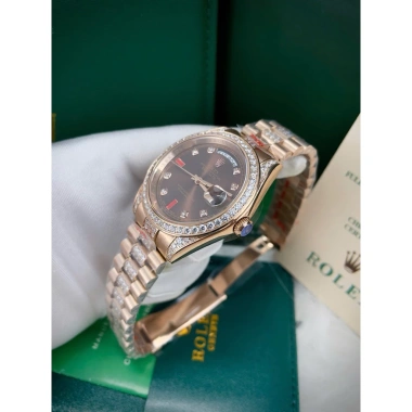 Fullbox Rolex Daydate Hai Lịch 41mm Máy Tự Động - Giá Ưu Đãi 3.555.000 VND 2