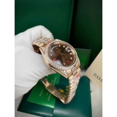 Fullbox Rolex Daydate Hai Lịch 41mm Máy Tự Động - Giá Ưu Đãi 3.555.000 VND 3