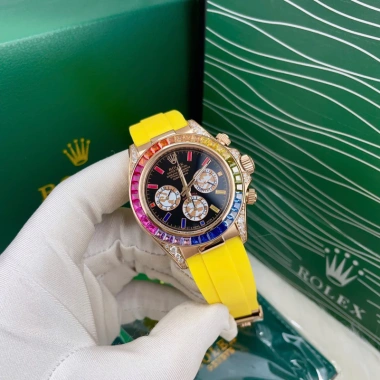 Fullbox Rolex Rainbow Sắc Vàng - Đồng Hồ Nam Sang Trọng Giá Giảm 2,650,000 VNĐ 4 Fullbox Rolex Rainbow Sắc Vàng - Đồng Hồ Nam Sang Trọng Giá Giảm 2,650,000 VNĐ 4