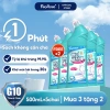 Fuoroce Nước Tẩy Bồn Cầu Không Cần Chà - Kiềm, Loại Bỏ 99.9% Vi Khuẩn, 59.000 VND