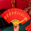 FUSIONFLASH Quạt Phong Bì Đỏ - Túi Tiền Năm Mới 6/10, Lời Chúc May Mắn Trung Quốc