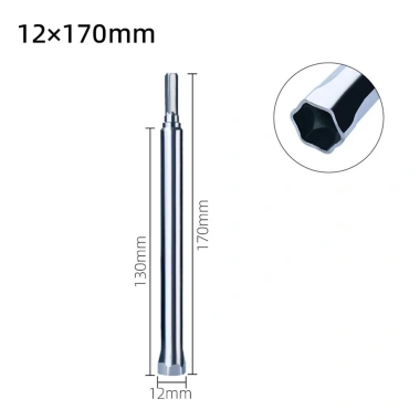FUXIN Tay san phẳng kéo dài đai ốc vít rỗng, ổ cắm lục giác - Giá 50.193 VND