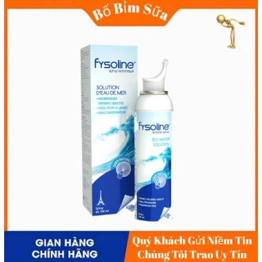 Fysoline Xịt Muối Biển Chính Hãng - Vệ Sinh Niêm Mạc Mũi Bé, Cân Bằng Sinh Lý, Hàng Pháp 70.000₫ 2