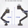 G45 F80 Giá Treo Màn Hình 22-40 inch, Xoay 360 độ, Tay Treo - Giá Ưu Đãi 365k 2