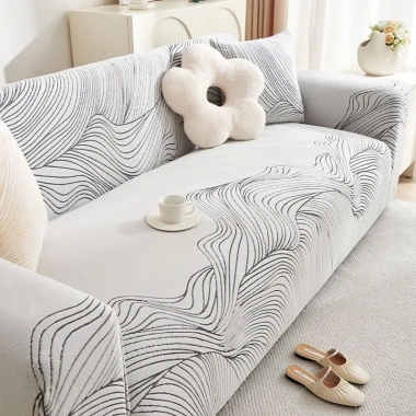 Ga Bọc Sofa Chữ L Nỉ Nhung Mềm Mịn Co Giãn Ôm Form Bảo Vệ Sofa Giá 979k