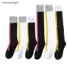 Gà Chân Tất Nữ Dài Đầu Gối Cotton 3D In Hoạt Hình Ngộ Nghĩnh Đùi Tất Cao FashionAngel 5